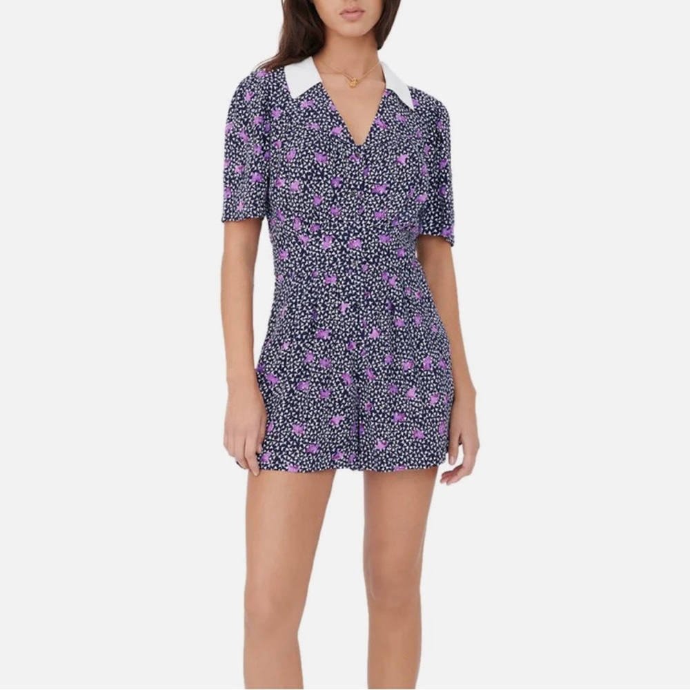 Maje Collared Romper
